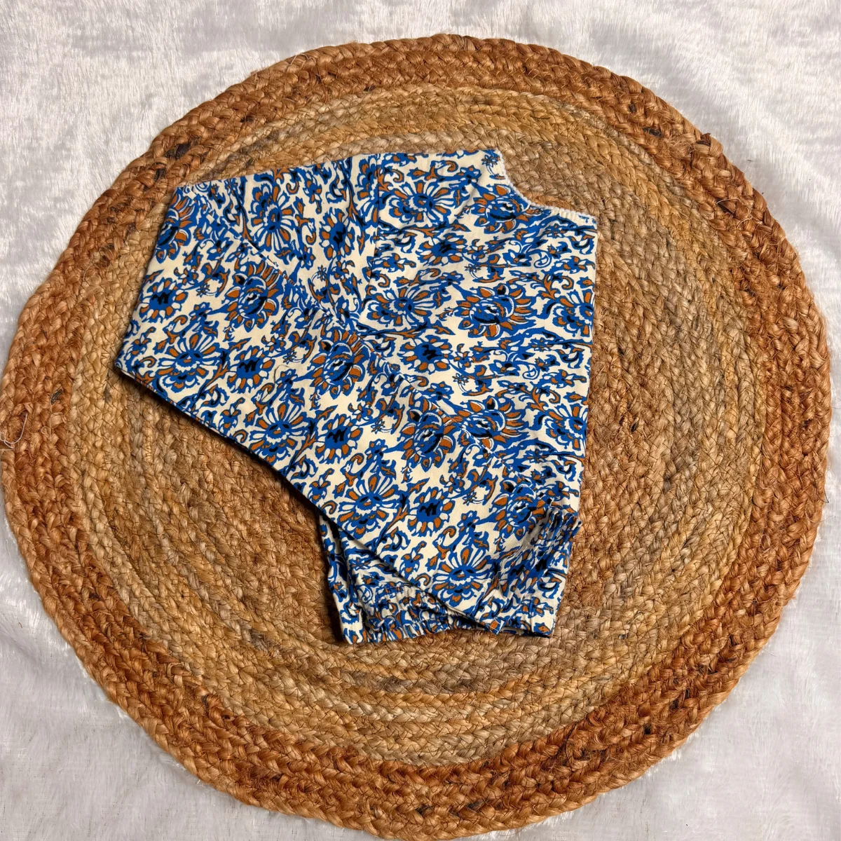 Kalamkari Blue Blouse