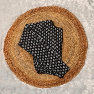 Kalamkari Black Dot Blouse